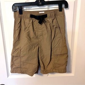 EUC Old Navy Boys Cargo Performance Shorts (Size XL 14-16) DARK KHAKI